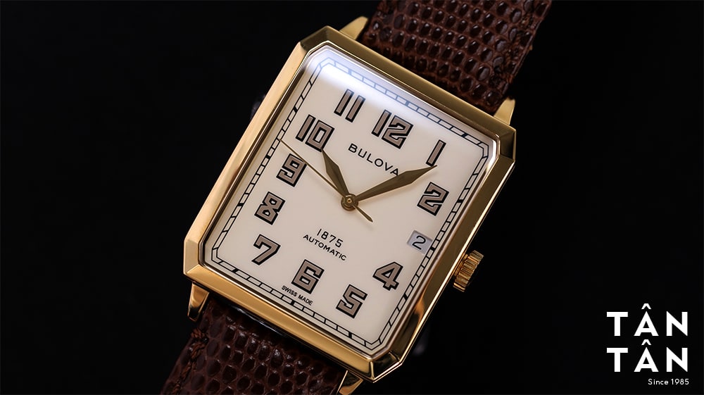Đồng hồ Bulova 97B192 - Mặt số đậm chất cổ điển của Bulova 97B192