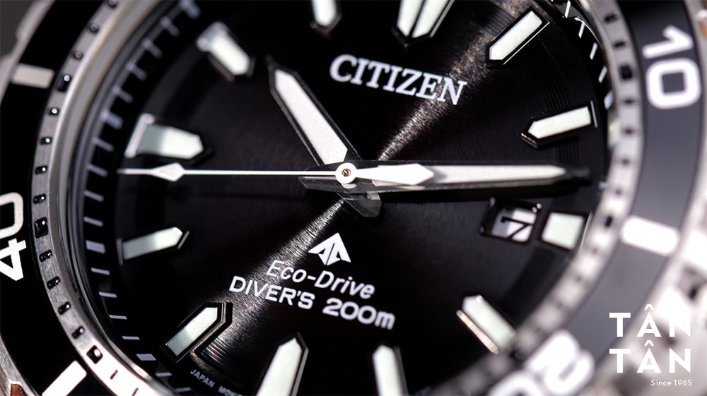 Đồng hồ Citizen BN0190-15E - Bộ kim và cọc số bản to nam tính, cứng cáp