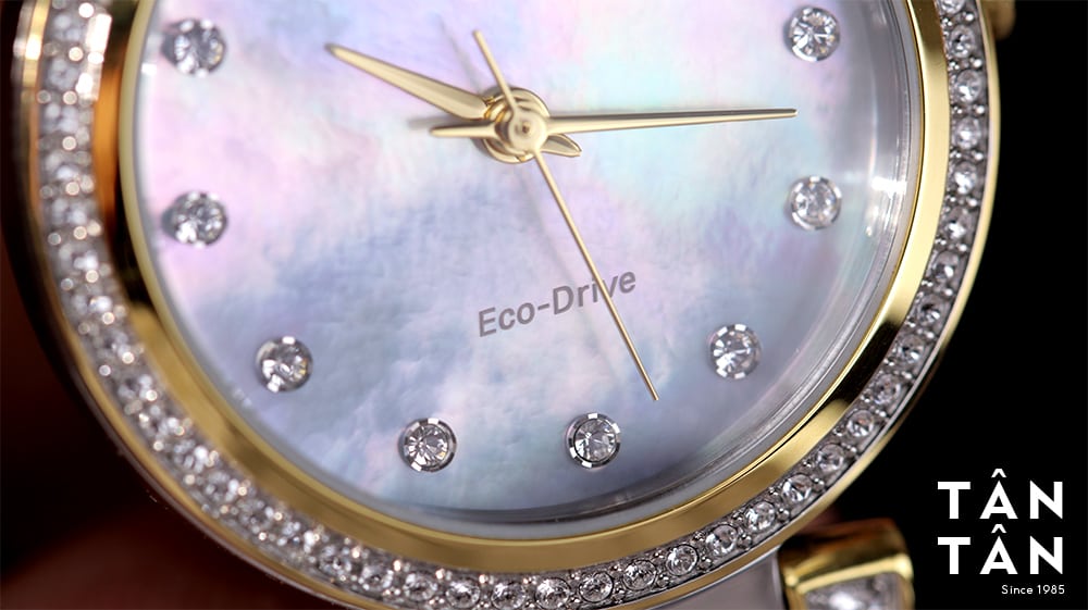 Đồng hồ Citizen EM0844-58D - Bộ máy Eco-Drive độc quyền, bền bỉ