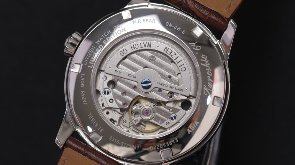 Đồng hồ Citizen NK0001-25X- Bộ máy NK0001-25X được cải tiến vượt trội