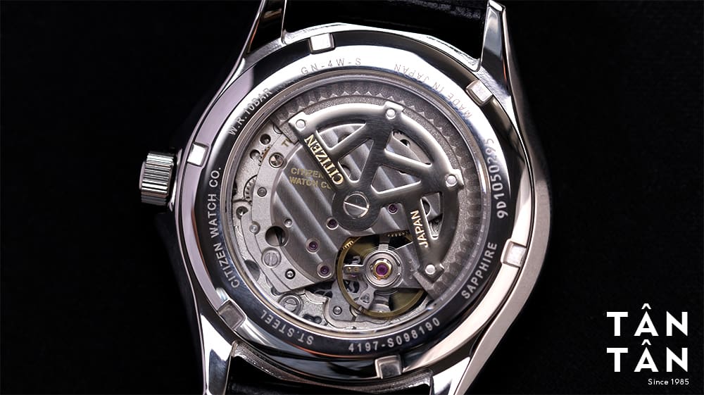 Đồng hồ Citizen NP1010-01L - Bộ máy Caliber 4197 tinh xảo, bền bỉ