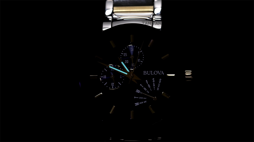 Đồng hồ Bulova 98C123 - Bộ kim Dauphine được phủ dạ quang thuận tiện