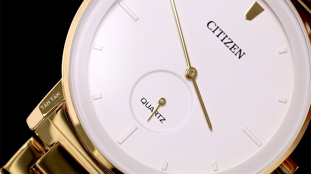 Đồng hồ Citizen BE9182-57A Bộ kim chính mạ vàng thanh mảnh cùng ô kim giây đặt riêng khác biệt