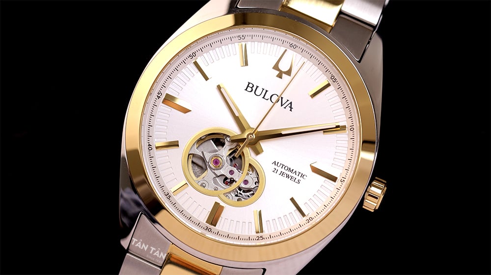 Đồng hồ Bulova 98A284 Thiết kế mặt số đồng hồ bulova 98A284