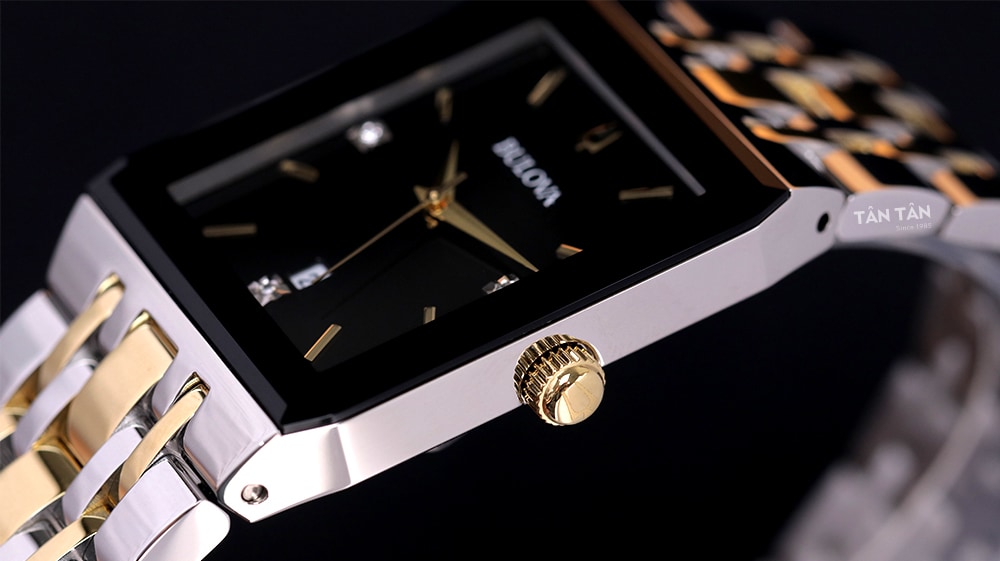 Đồng hồ BULOVA 98D153 - Bộ vỏ chắc chắn được mài giũa cẩn thận trong từng chi tiết 