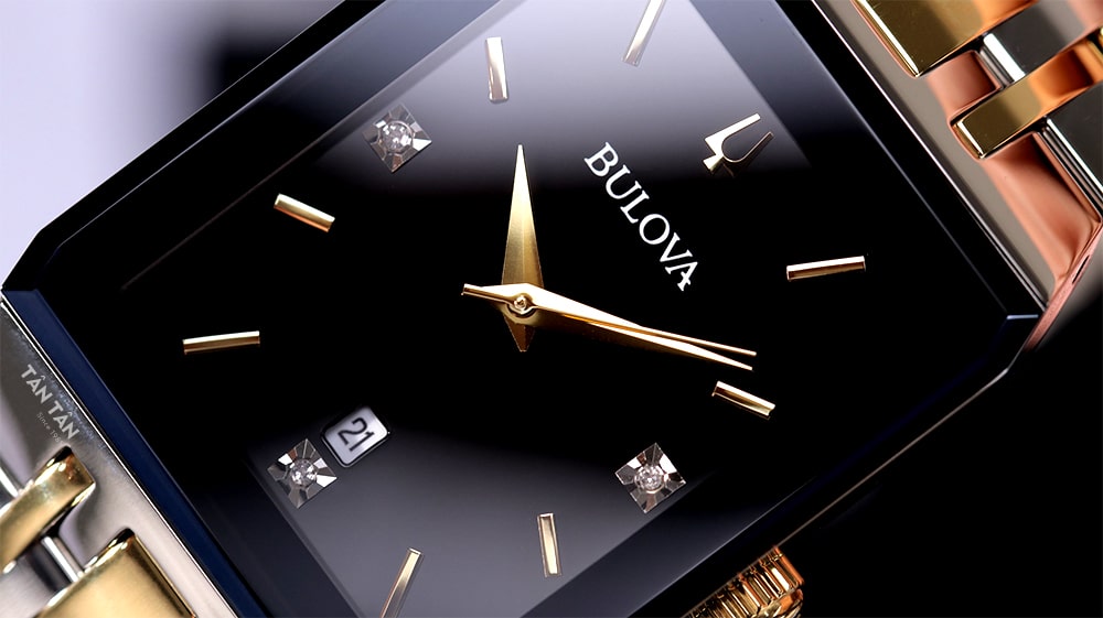 Đồng hồ BULOVA 98D153 - Bộ kim hình kiếm được vót nhọn phủ màu vàng