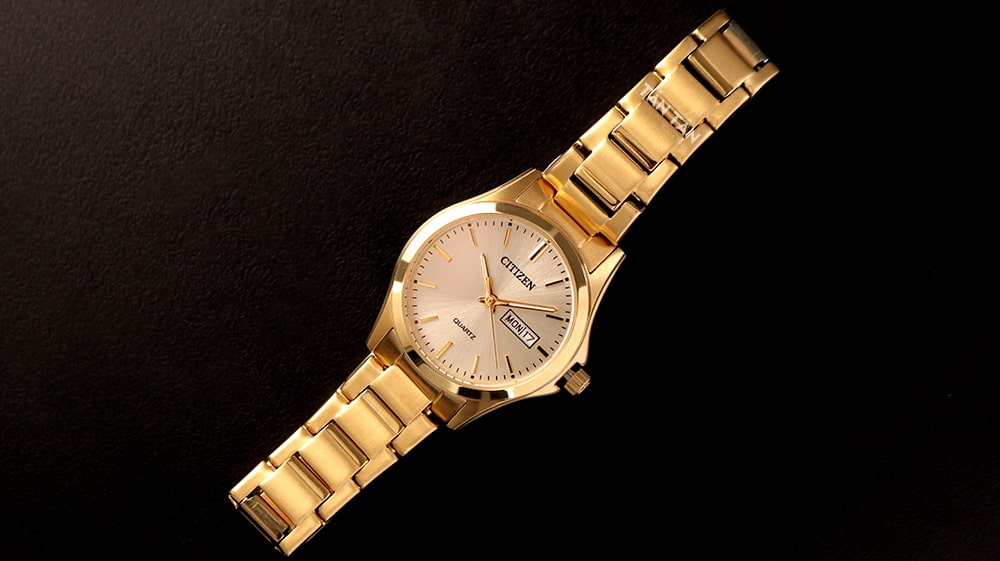 Đồng hồ Citizen EQ0593-85P Thiết kế mạ vàng ‘full body’ hiện đại