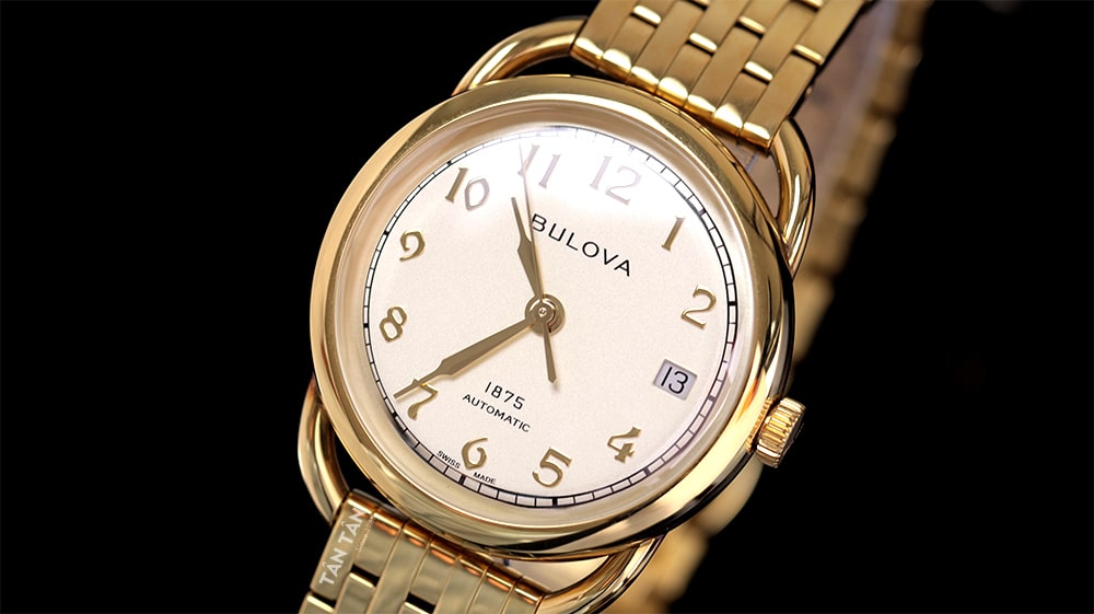 Đồng hồ Bulova 97M118 Thiết kế mặt số phong cách Art deco rất thịnh hành vào thập niên 20