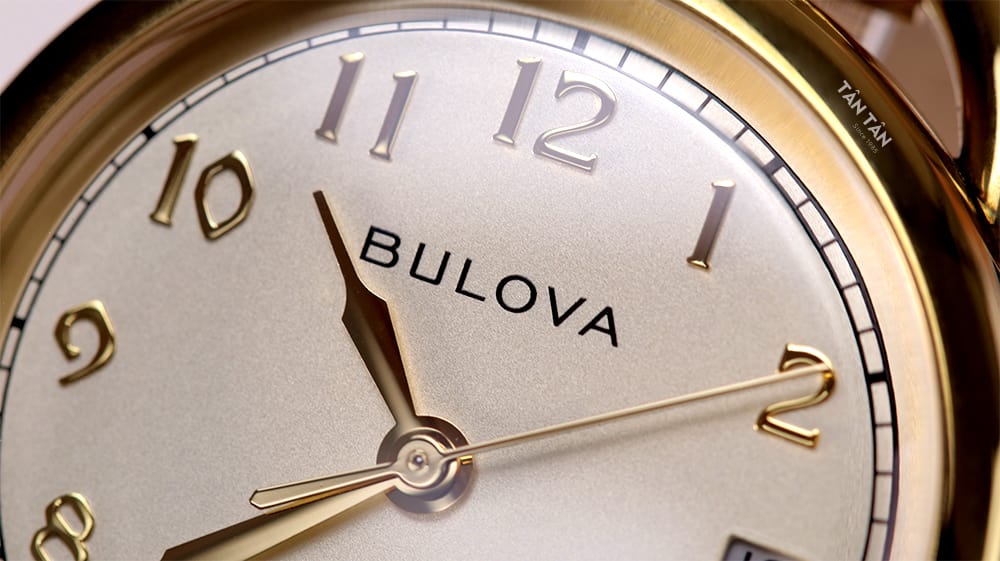 Đồng hồ Bulova 97M118 - Cộc số arab mang đậm phong cách cổ điển