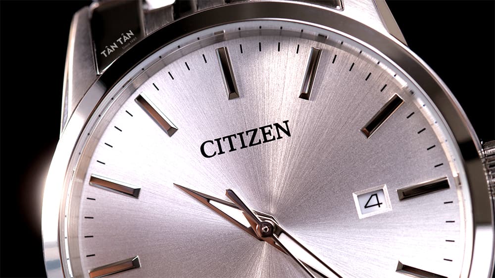 Đồng hồ Citizen BI5000-87A - Mặt số chải vân sunray hiện đại
