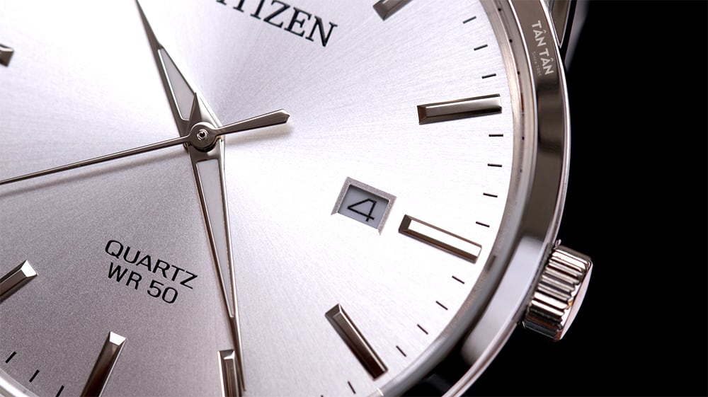 Đồng hồ Citizen BI5000-87A - Ô hiển thị lịch ngày góc 3h