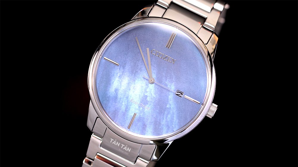 Đồng hồ Citizen BM 7520-88N - Mặt số xà cừ tinh tế, độc đáo