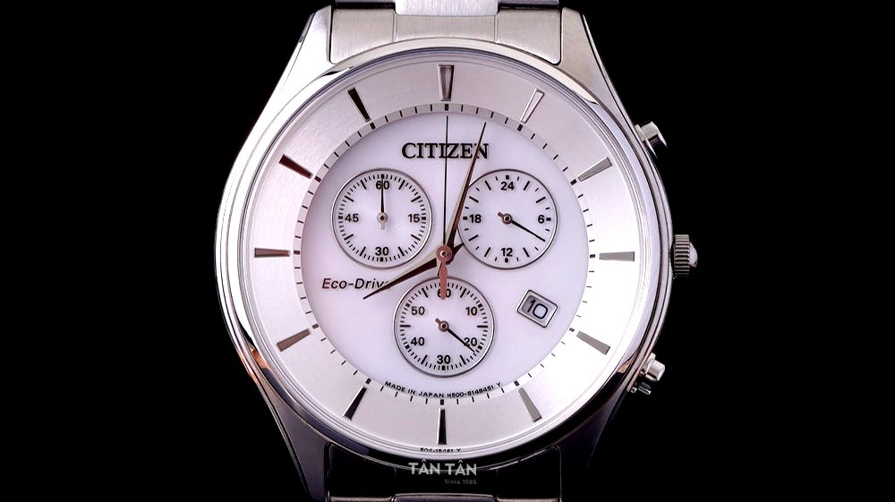 Đồng hồ Citizen AT2360-59A Mặt số thiết kế đơn giản thanh lịch