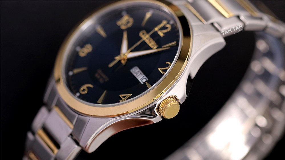 Đồng hồ Citizen BF2005-54L - Bộ vỏ dày dặn đánh bóng sang trọng