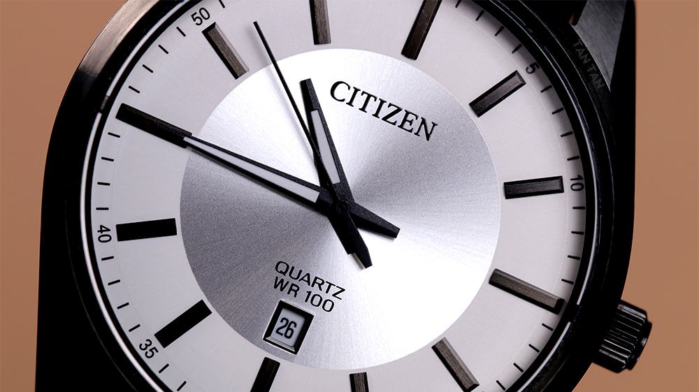 Đồng hồ Citizen BI1035-09A - Mặt số thiết kế đơn giản nhưng được làm cẩn thận
