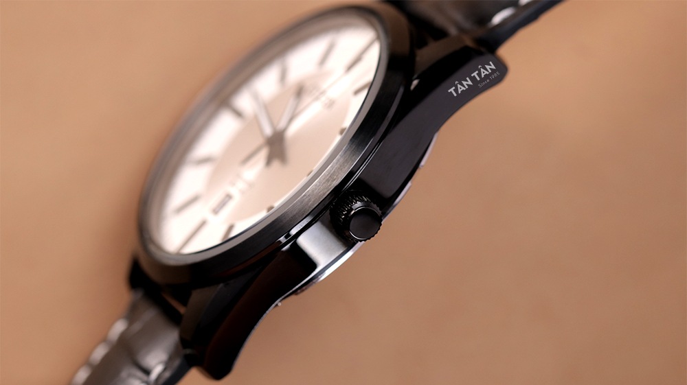 Đồng hồ Citizen BI1035-09A - Thiết kế vỏ với màu đen trầm tính 