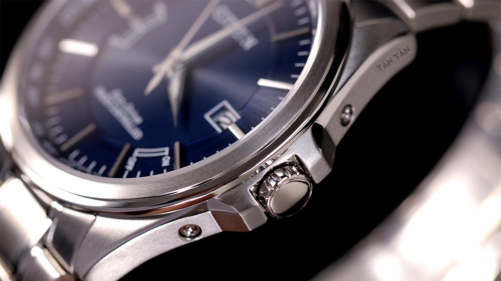 Đồng hồ Citizen CB0250-84L - Thiết kế vỏ thép chắc chắn với độ hoàn thiện cao