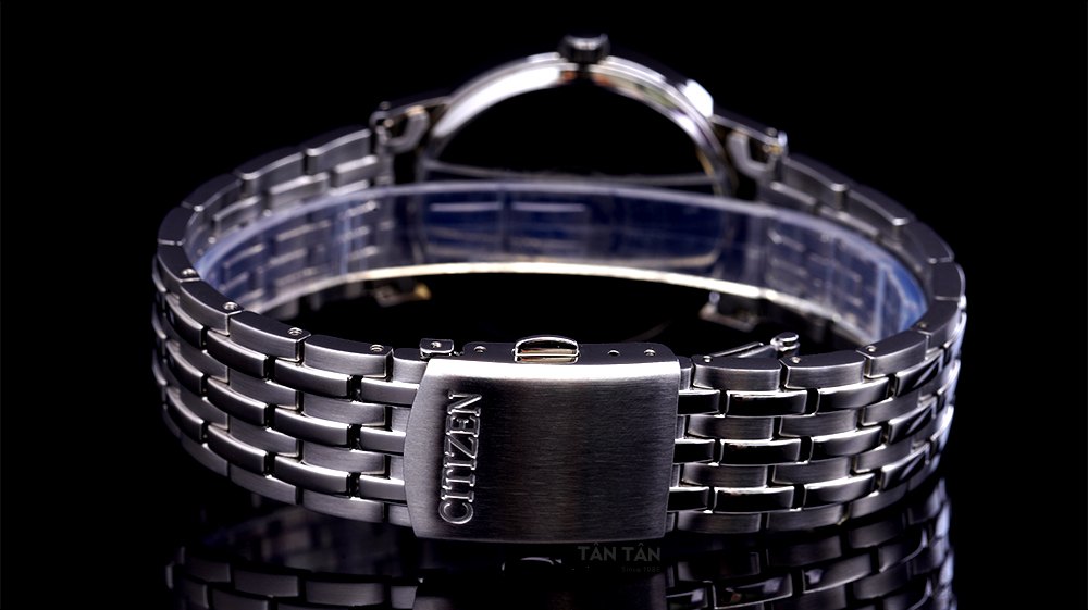 Đồng hồ Citizen BM9010-59E - Dây đeo nguyên khối cùng khóa bấm tiện lợi