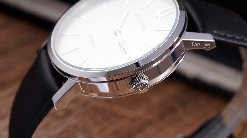 Đồng hồ Bulova 96C130 - Bộ vỏ thép không gỉ đánh bóng sang trọng của Bulova 96C130