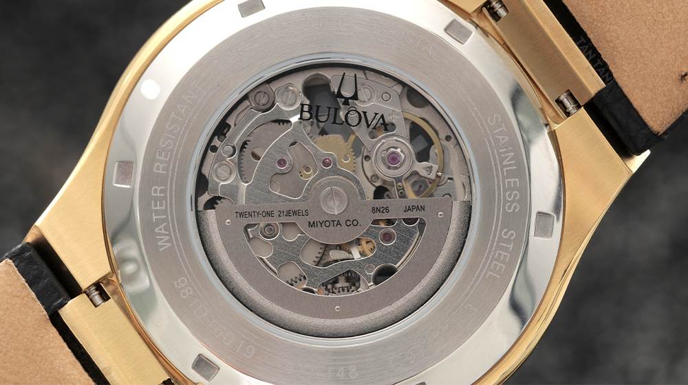 Đồng hồ Bulova 97A148 - Bulova 97A148 sử dụng bộ máy Miyota chất lượng