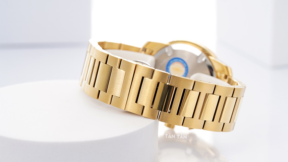 Đồng hồ Movado 3600741 - Dây đeo H-link được đánh phay xước với khóa cân bằng gọn gàng