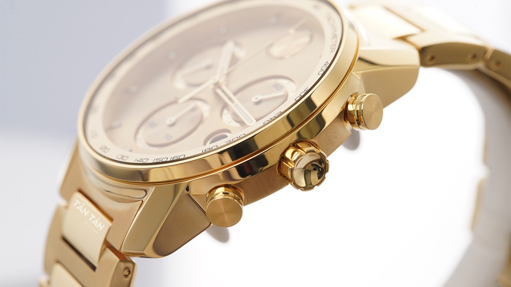 Đồng hồ Movado 3600741 - Bộ vỏ thép không gỉ mạ PVD vàng gold đầy sang trọng của Movado 3600741