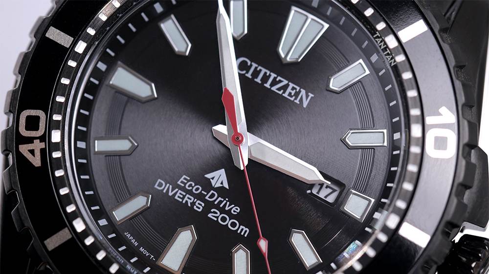 Đồng hồ Citizen BN0195-54E - Bộ kim và cọc số bản to nam tính, cứng cáp của Citizen BN0195-54E 
