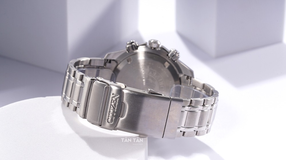 Đồng hồCitizen CA0711-80H - Dây đeo thép không gỉ cùng khóa gập chắc chắn