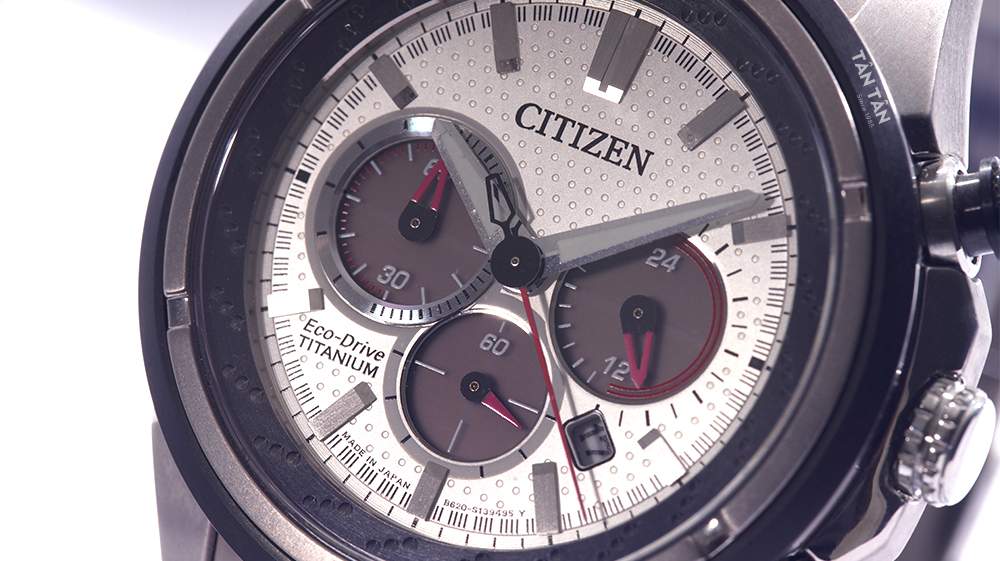Đồng hồCitizen CA4241-55A - Ba mặt phụ chức năng Chronograph của đồng hồ Citizen CA4241-55A 