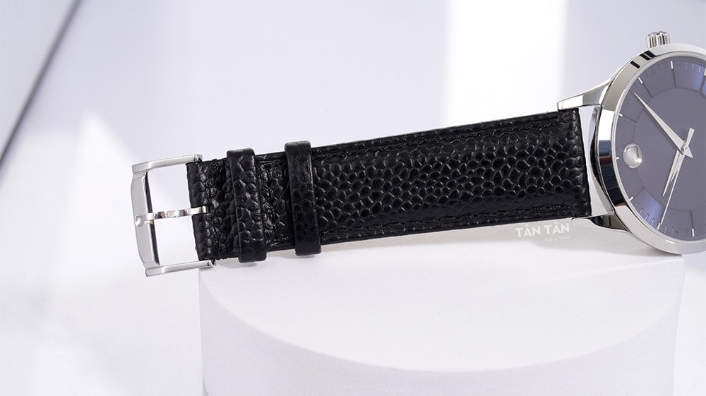 Đồng hồ Movado 0607020 - Movado 0607020 được trang bị dây da cao cấp màu đen sang trọng