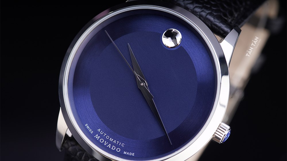 Đồng hồ Movado 0607123 - Bộ kim dauphine hoàn thiện tỉ mỉ đầy sang trọng