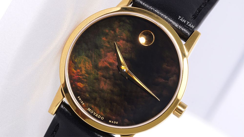 Đồng hồ Movado 0607564 - Mặt số khảm xà cừ với vẻ đẹp huyền ảo của Movado 0607564