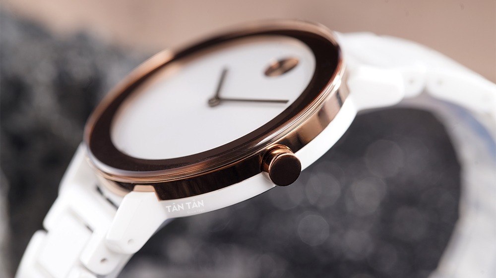 Đồng hồ Movado 3600753 - Bộ vỏ Ceramic đẹp mắt và sang trọng của Movado 3600753