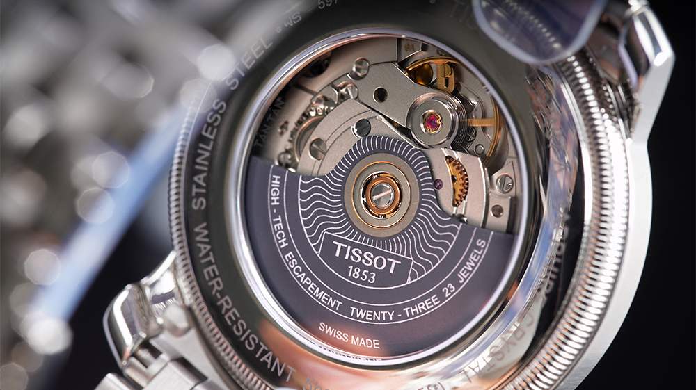 Đồng hồ Tissot T097.407.11.033.00 - Bộ máy Powermatic 80 trứ danh của Tissot, trữ cót đến 80 giờ