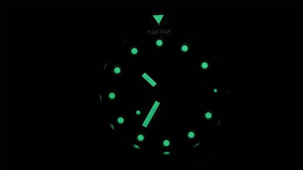 Đồng hồ Bulova  96B322- Bộ kim và cọc giờ phủ dạ quang của đồng hồ Bulova 96B322