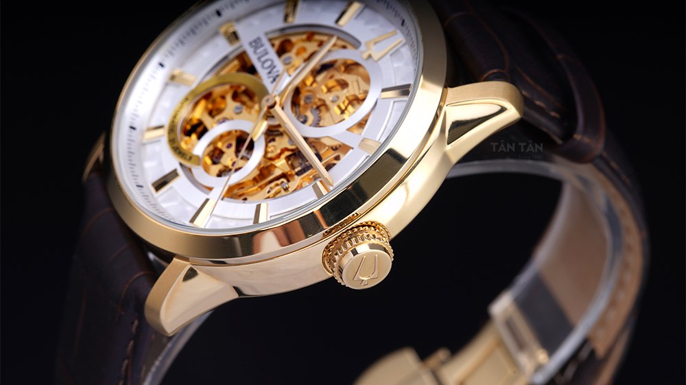 Đồng hồ Bulova 97A138 - Núm chỉnh giờ của Bulova 97A138