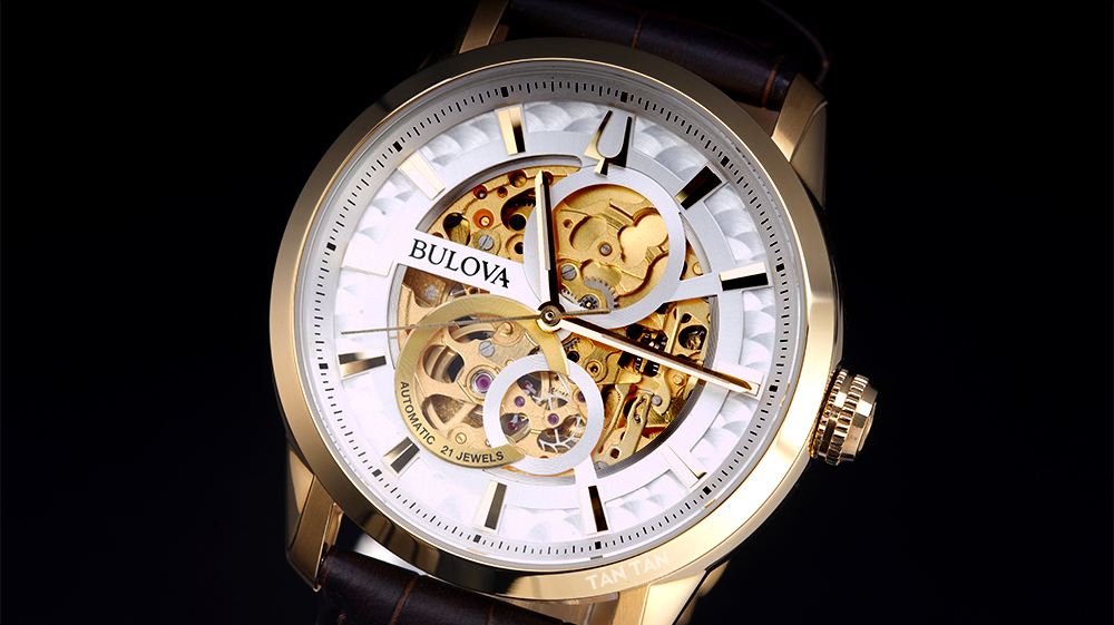 Đồng hồ Bulova 97A138 - Cận cảnh mặt số của Bulova 97A138