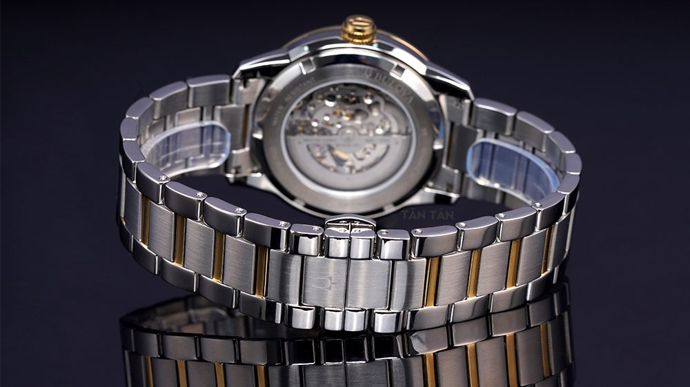  Đồng hồ Bulova 98A214-Dây đeo phối demi của Bulova 98A214