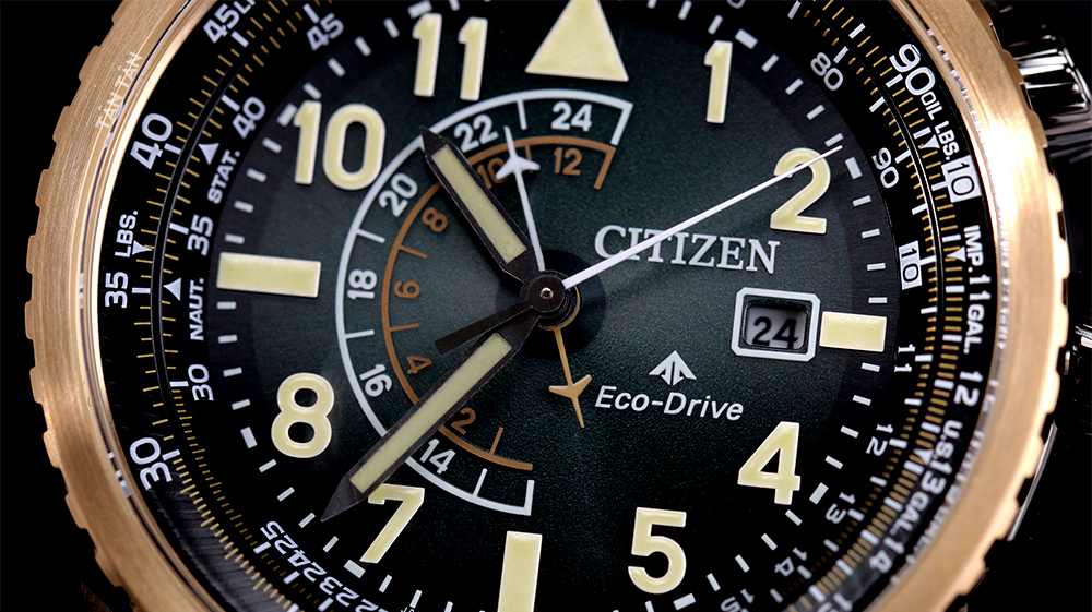 Đồng hồ Citizen BJ7136-00E - Bộ kim chính dạng lưỡi kiếm mạnh mẽ