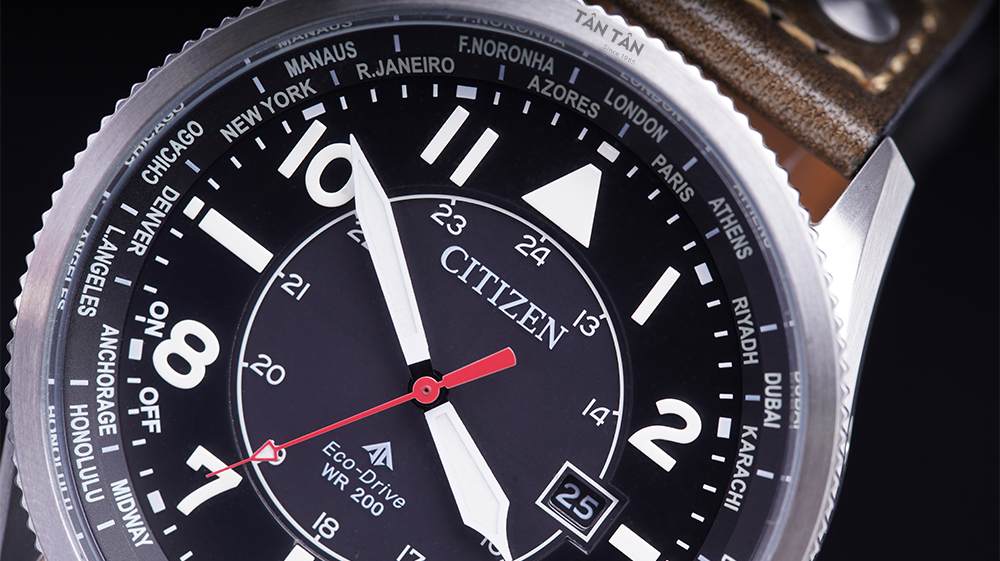 Đồng hồ Citizen BX1010-02E - Mặt số của đồng hồ Citizen BX1010-02E