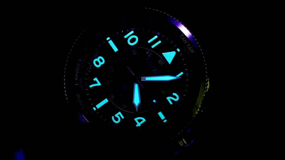 Đồng hồ Citizen BX1010-02E Mặt số của đồng hồ Citizen BX1010-02E