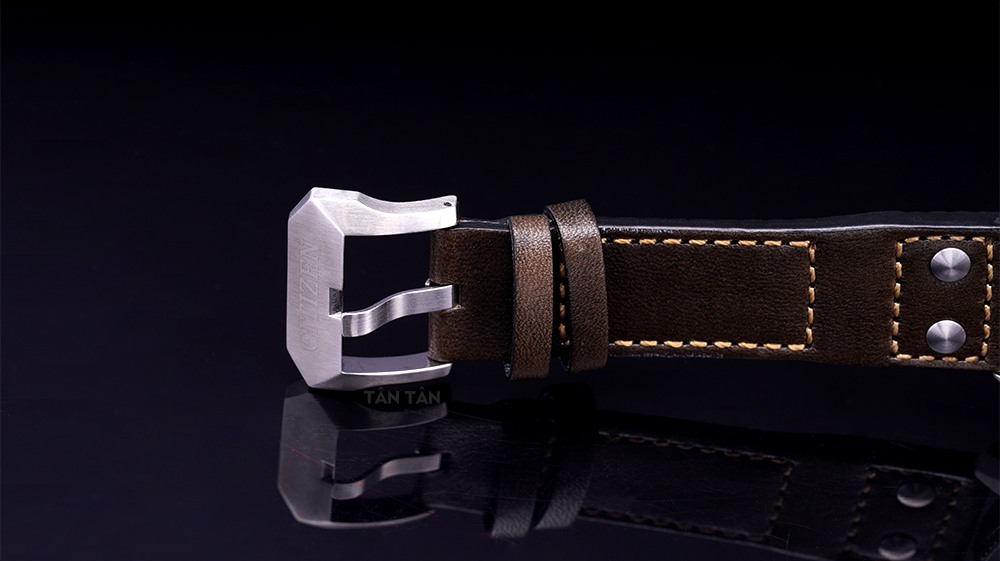 Đồng hồ Citizen BX1010-02E - Dây đeo da của Citizen BX1010-02E