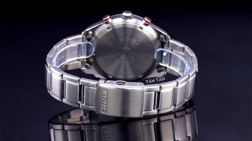 Đồng hồ Citizen CA4484-88E - Khóa gập chắc chắn cùng nút bấm thông minh tiện lợi