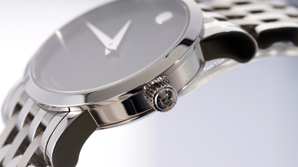 Đồng hồ Movado 0606107 - Bộ bỏ & niềng bezel bằng thép không gỉ sáng bóng của Movado 0606107