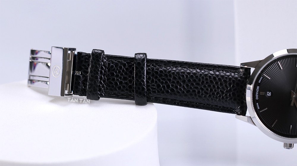 Đồng hồ Movado 0607453 - Dây đeo da của đồng hồ Movado 0607453