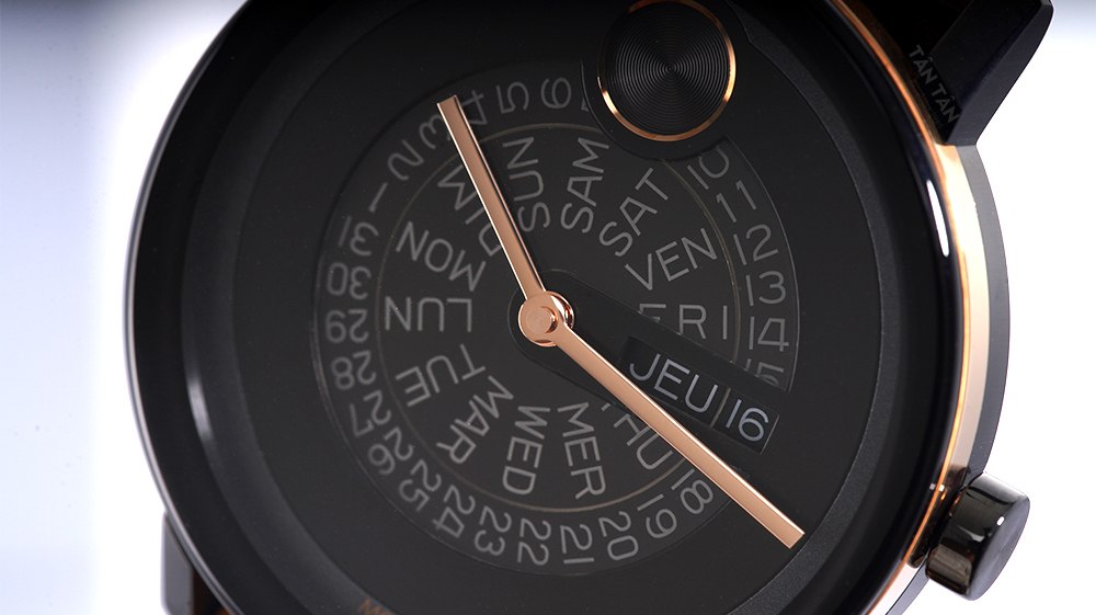 Đồng hồ Movado 3600781 - Bộ 2 kim màu vàng hồng sang trọng và nổi bật của Movado 3600781