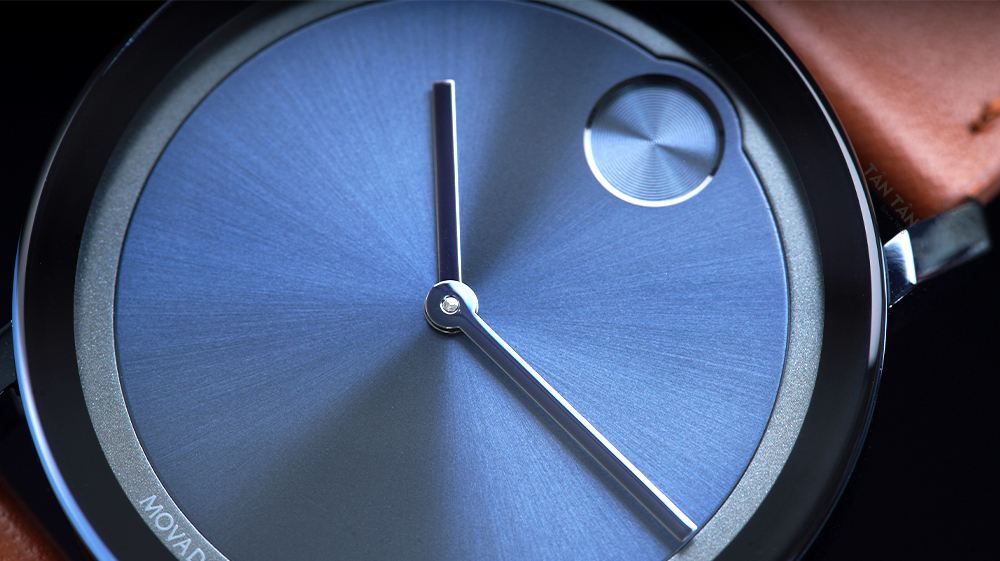 Đồng hồ Movado BOLD 3600520 - Chấm tròn đặc trưng thương hiệu mốc 12h