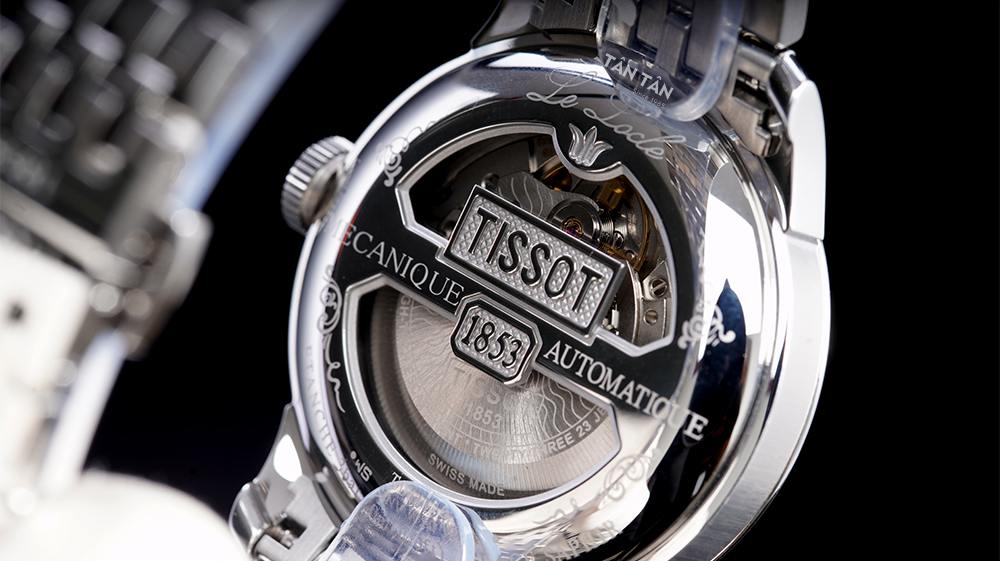 Đồng hồ Tissot T006.407.11.053.00 - Bộ máy Powermatic 80 trứ danh được phô diễn trọn vẹn ở mặt sau