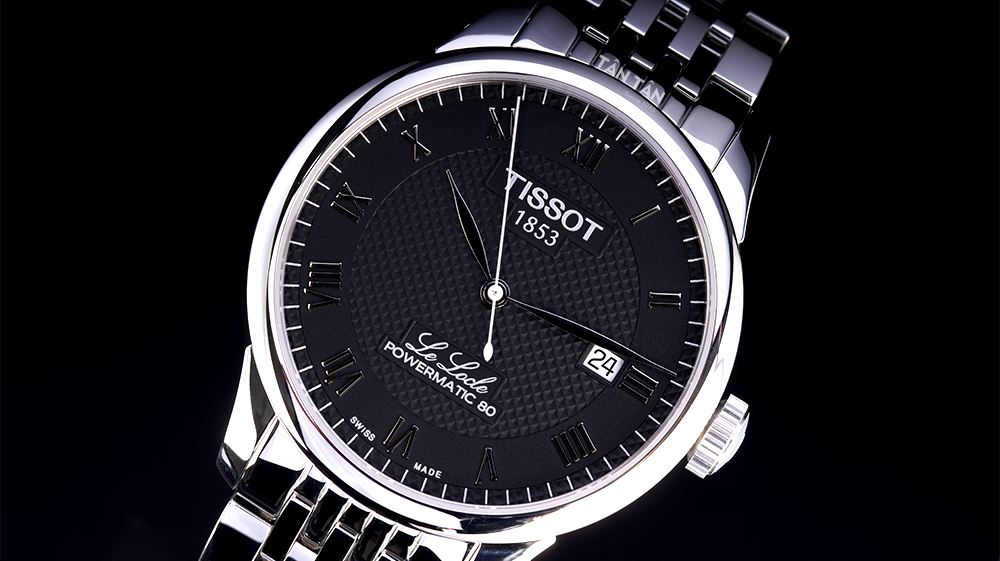 Đồng hồ Tissot T006.407.11.053.00 Mặt số sang trọng với bộ kim và cọc số nổi bật