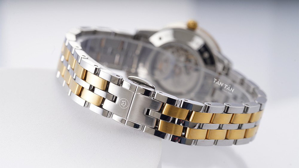 Đồng hồ Movado 0607489 - Phần dây đeo phối demi vàng gold sang trọng của Movado 0607489 